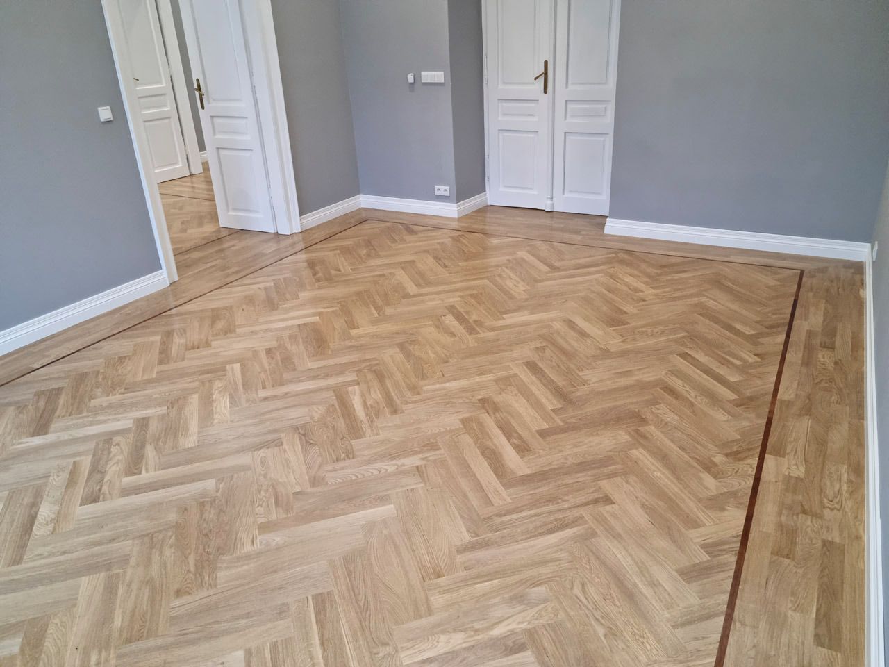 Realizacja Perfekt Parkiet – drewniany parkiet we wnętrzu, zdjęcie 5
